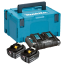 Kit Energy MAKITA 2 Batterie 18V 5ah - Valigetta