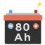 Batteria da 80 Ah (80 ampere)